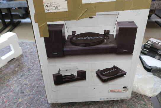 Pladeafspiller LENCO LS-300 m. højttalere