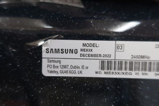 Mikrobølgeovn SAMSUNG ME83X