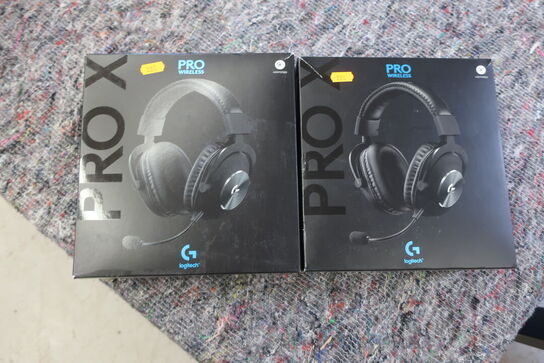 2 stk. LOGITECH PRO-X headset