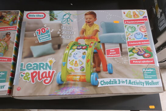 2 stk. LITTLE TIKES gåvogne