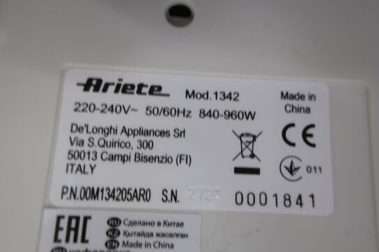 Kaffemaskine ARIETE VINTAGE 1342