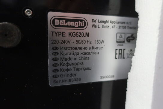 Kaffekværn DELONGHI DEDICA KG520.M