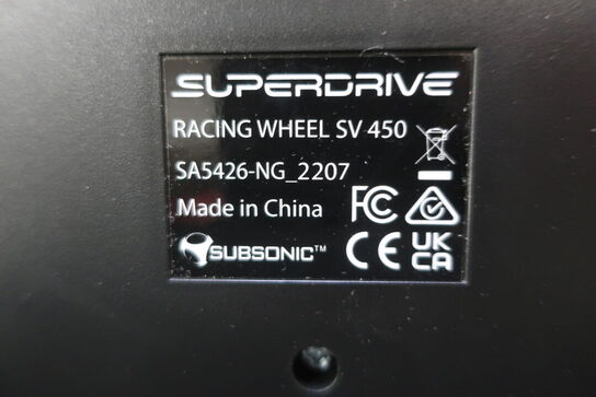 Rat & pedaler SUBSONIC Superdrive SV 450