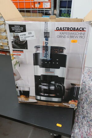 Kaffemaskine GASTROBACK Grind & Brew Pro