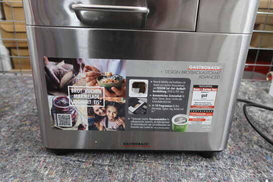 Bagemaskine GASTROBACK 