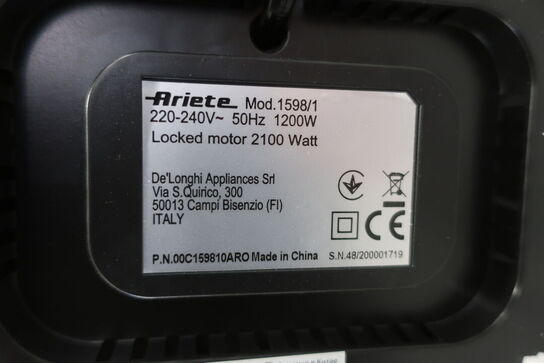 Foodprocessor ARIETE PastaMatic Gourmet 7L