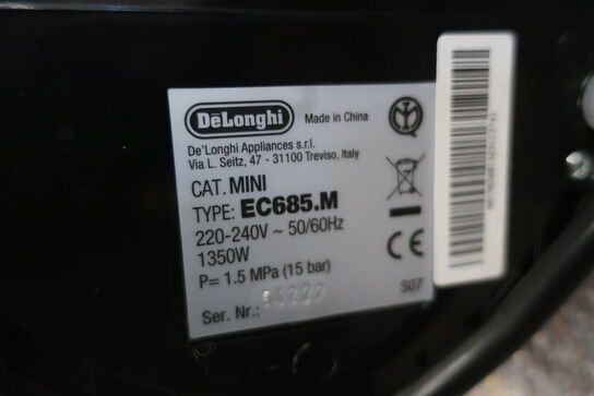Kaffemaskine DELONGHI EC685