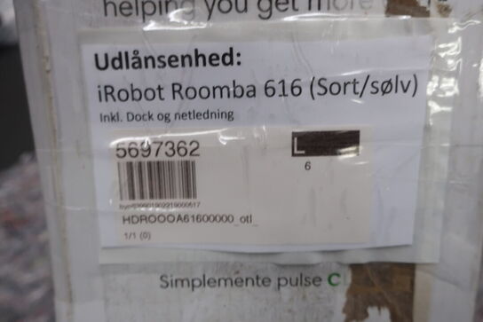 Robotstøvsuger iROBOT ROOMBA 616