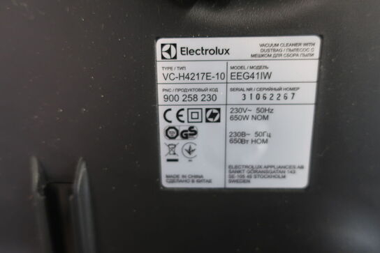 Støvsuger ELECTROLUX EEG41IW
