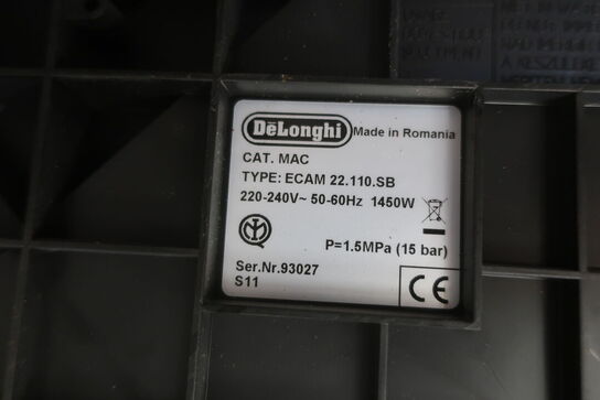 Kaffemaskine DELONGHI MAGNIFICA S