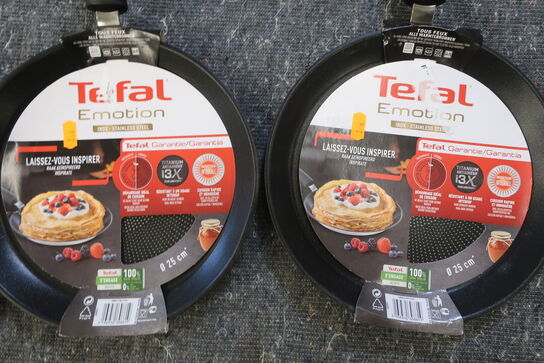 Pandekagepander TEFAL & indsatser til vaffelbagning