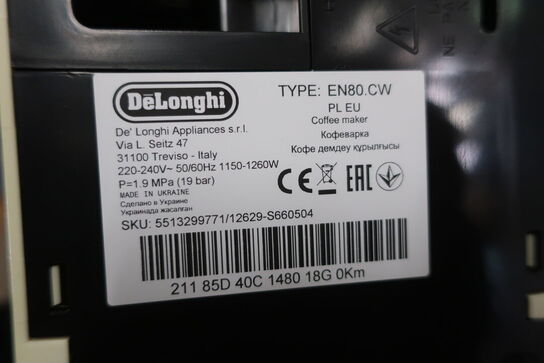 Kaffemaskine (kapsel/Nespresso) DELONGHI EN80.CW