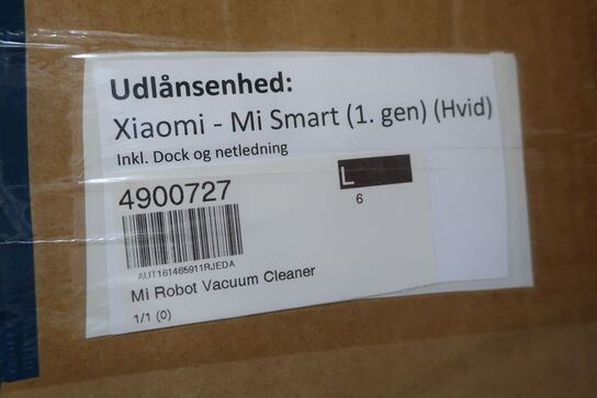 Robotstøvsuger XIAOMI Mi Smart