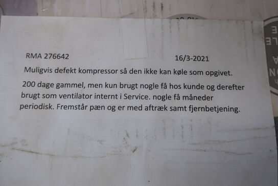 Køle/varmeanlæg DELTACO 