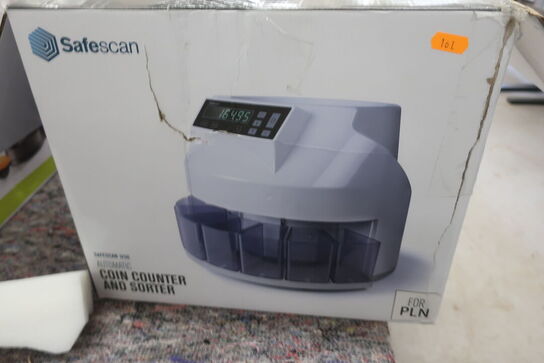 Møntsorteringsanlæg SAFESCAN 