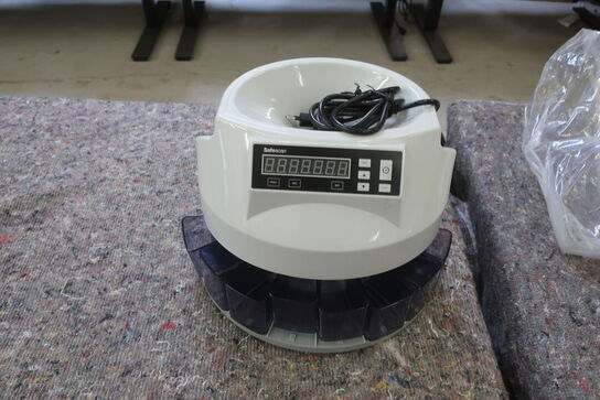 Møntsorteringsanlæg SAFESCAN 