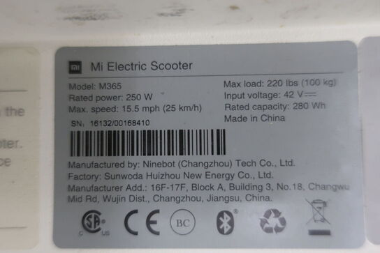 Elløbehjul XIAOMI Mi 