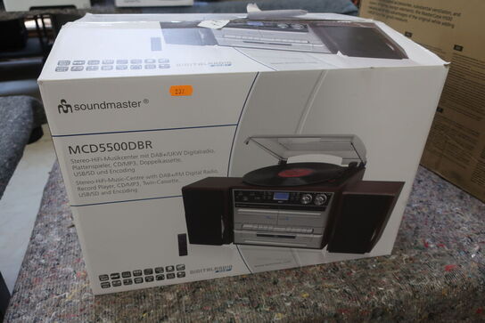 Minianlæg SOUNDMASTER MCD5500DBR