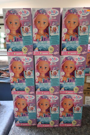 9 stk. BABY BORN dukker