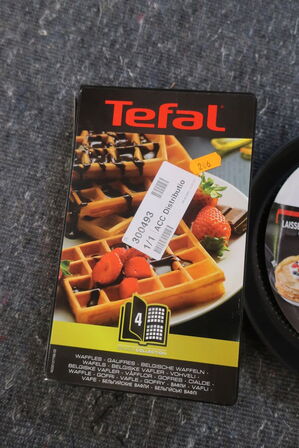Pandekagepander TEFAL & indsatser til vaffelbagning