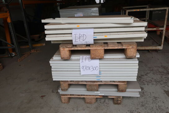 Palle med hylder til lagerreoler 970x300, 1000x300