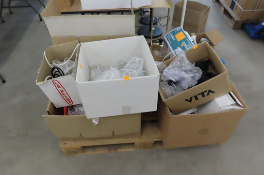 Diverse reservedele til lamper