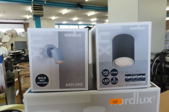 3 stk. lamper NORDLUX