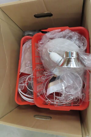 Diverse reservedele til lamper