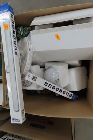 Diverse reservedele til lamper