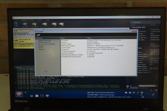 Bærbar computer LENOVO T450S