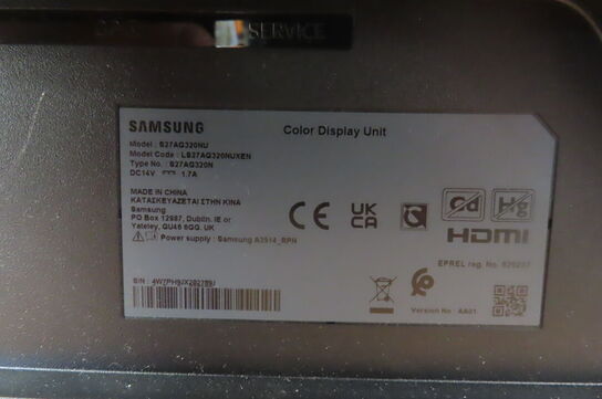 27" Computerskærm SAMSUNG S27AG320NU
