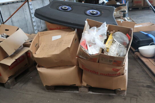 Paller m. div. indhold (se billeder)