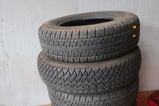 Paller m. div. indhold, dæk, vægtkontrol m.v. (se billeder)