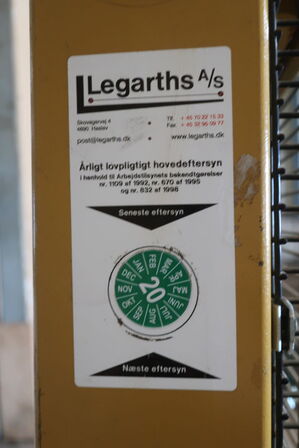 Pallestabler SAMAG EGO 11 inkl. lader