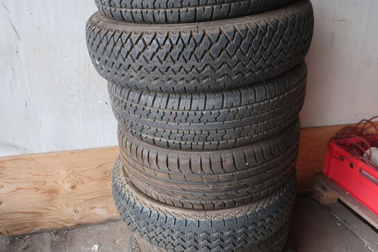 Paller m. div. indhold, dæk, vægtkontrol m.v. (se billeder)