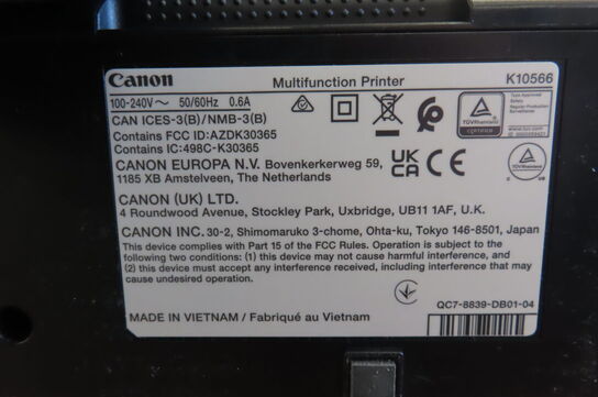 Printer CANON TS7450a