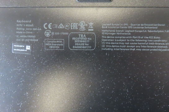 4 stk. Trådløse tastature og mus LOGITECH