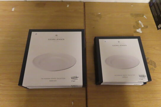 4 stk. Tallerkener GEOG JENSEN 