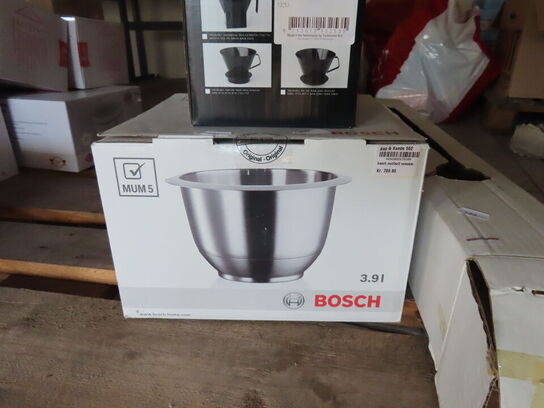 Glaskande, skål mv, 