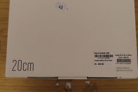 2 stk. Skåle LYNGBY 