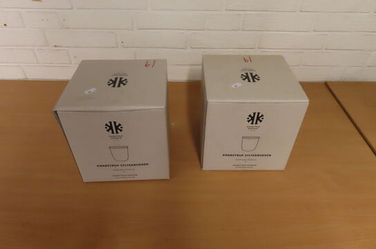 2 stk. Syltekrukker KNABSTRUP