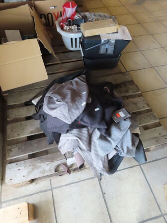 Diverse viskestykker & forklæder 