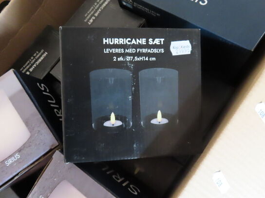 Kasse med diverse lys SIRIUS 