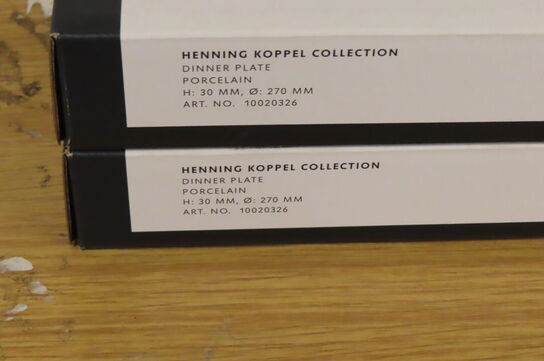 2 stk. Middagstallerkener GEROG JENSEN