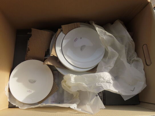 Diverse glas & tallerkener 