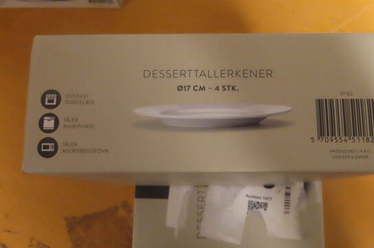 8 stk. Deserttallerkener ALDENTE 