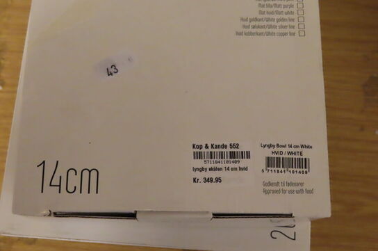 2 stk. Skåle LYNGBY 