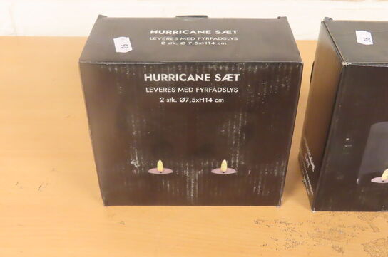 6 stk. Hurricane sæt 