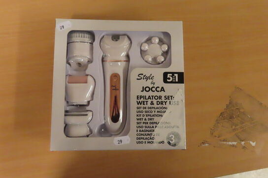 Epilator set WET & DRY JOCCA