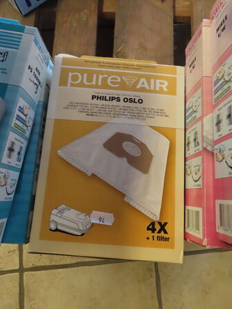 Diverse støvsugeposer 